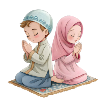 pngtree-islamic-children-praying-two-young-boy-and-girl-png-image_15739900
